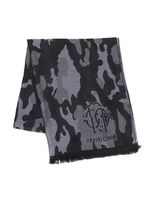 roberto cavalli scarf black/gray