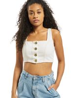 Missguided co-ord with contrast stitching in white