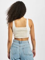 Missguided co-ord with contrast stitching in white