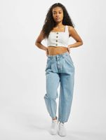 Missguided co-ord with contrast stitching in white