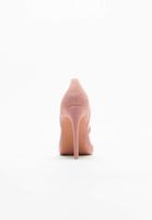 Missguided pink Perspex pumps
