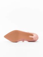 Missguided pink Perspex pumps