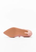 Missguided pink Perspex pumps