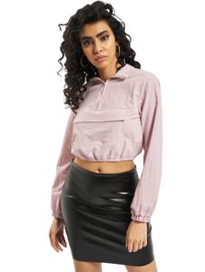 Veste courte légère Missguided avec poche avant en rose