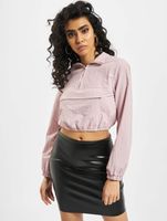 Veste courte légère Missguided avec poche avant en rose