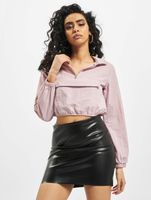 Veste courte légère Missguided avec poche avant en rose