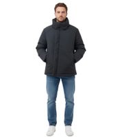 Chaqueta de transición para hombre Arys Prevalence con capucha de emergencia integrada, color negro