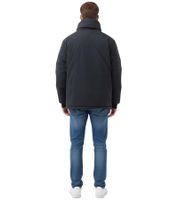 Chaqueta de transición para hombre Arys Prevalence con capucha de emergencia integrada, color negro