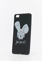 WHO SHOT YA? Bunny Logo Huawei Phone Case Black P10