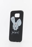 Qui t'a tiré dessus ? Coque Samsung noire avec logo lapin pour A7 2016/A710