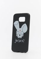 Qui t'a tiré dessus ? Coque Samsung noire avec logo lapin pour A7 2016/A710