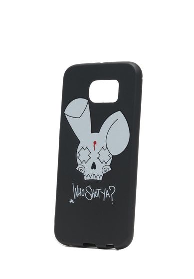 WHO SHOT YA? Bunny Logo Samsung Handyhülle schwarz NOTE 4