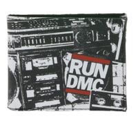 RUN DMC Stylish Band Wallet with Eye-Catching Gothic-Style Motif LW112063DMC Black/Red/White
