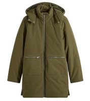 Veste matelassée femme durable : Veste matelassée volumineuse à capuche amovible 936961 Vert olive Veste matelassée femme durable : Veste matelassée volumineuse à capuche amovible 936961 Vert olive