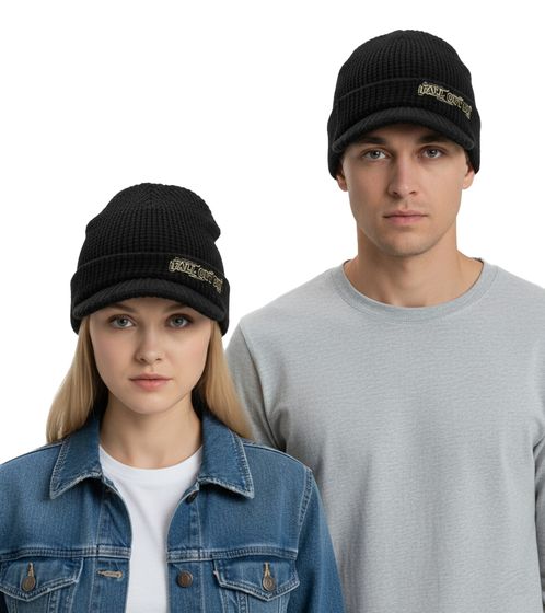Cappellino unisex con visiera Fall Out Boy e toppa "Fall Out Boy", berretto con visiera, cappello casual, KC103291FOB, nero/grigio