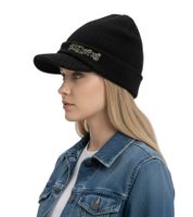 Cappellino unisex con visiera Fall Out Boy e toppa "Fall Out Boy", berretto con visiera, cappello casual, KC103291FOB, nero/grigio