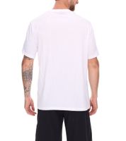 2-Pack U.S. SPORT AMERICA Men's Basic Cotton T-Shirt, Crew Neck, Short Sleeve, Blue/White