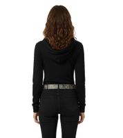 Cintura con cinturino in metallo Lamb of God per uomo o donna, taglia unica, cintura casual regolabile 95 cm, BT106477LOG3 Grigio/Nero