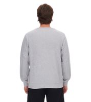 U.S. SPORT AMERICA Men's Sweater with Large Lettering, Cotton Long-Sleeved Shirt, Summer Pullover, Casual Shirt, Gray