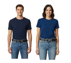 HIM Rockband Belt Unisex One Size 100cm Genuine Leather Belt with Double-Sided Pattern BT110925HIM3 White/Pink