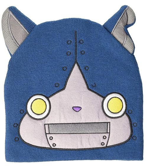 Yo-kai Watch Robonyan Beanie Knitted Hat for Children with Ears KC302488YKW Blue