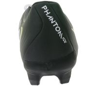 NIKE Phantom GX II 2 FG Academy FG/MG Fußball-Schuhe mit gedämpfter Innensohle Nocken-Schuhe FD6723 100 Weiß/Schwarz