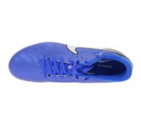Chaussures de football Nike Phantom Tiempo Legend 10 Academy FG/MG avec semelle intérieure amortie, crampons DV4337 400 Bleu foncé