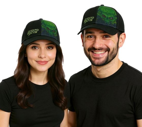 Shadow Fall Unisex Post-Hardcore-Band Trucker-Cap Baseball-Cap mit Logo-Stickerei Fan-Mütze TC105708SHF Schwarz