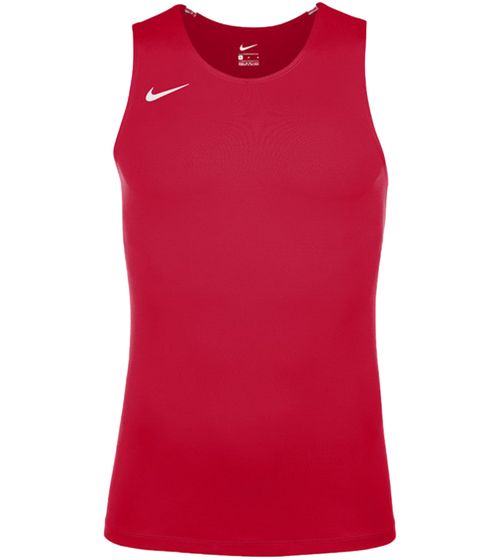 NIKE Dry Herren Sport-Shirt Fitness-Shirt mit Dri-FIT-Technologie Tank- Top NT0306-657 Rot