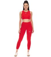 NIKE Sporttight Damen Trainings-Hose mit DRI-FIT-Technologie leichte Sport-Hose atmungsaktive Fußball-Hose Slim-Fit NT0314-657 Rot
