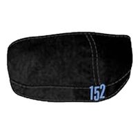 Cappellino in cotone con taglio militare e visiera leggermente curva dei TAKING BACK SUNDAY, stile Emo Band FC107910TBS, nero