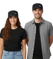 Cappellino in cotone con taglio militare e visiera leggermente curva dei TAKING BACK SUNDAY, stile Emo Band FC107910TBS, nero