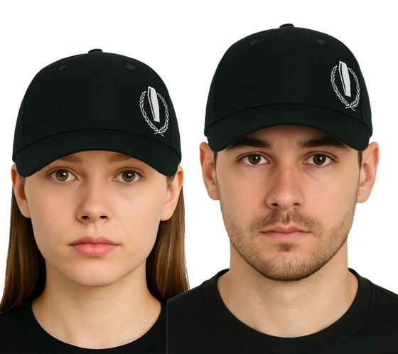 My Chemical Romance Unisex Cap Baumwoll-Cap Baseball-Cap mit gebogenem Schirm TC104147MCR Schwarz