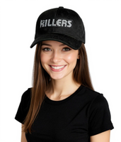 Casquette camionneur unisexe The Killers, groupe de rock avec logo brodé, casquette de baseball, casquette en coton, noir/blanc Casquette camionneur unisexe The Killers, groupe de rock avec logo brodé, casquette de baseball, casquette en coton, noir/blanc