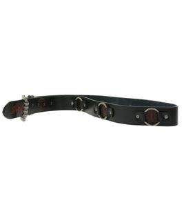Slipknot belt from the metal band for women or men, one size fits all, 100 cm adjustable casual belt, BT111166SLP4, Black