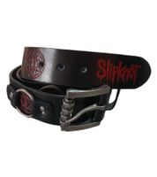 Cinturón Slipknot de la banda de heavy metal para mujer y hombre, talla única, cinturón casual ajustable de 100 cm, BT111166SLP4, negro