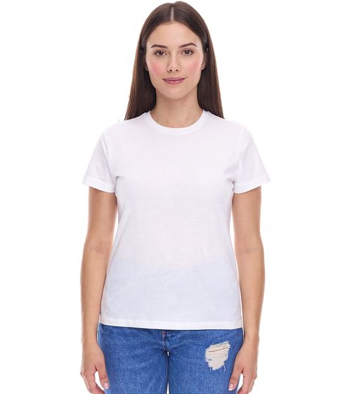 PUMA Blank Base Women's T-Shirt Sustainable Cotton T-Shirt Sports T-Shirt Fitness T-Shirt 678258 01 White