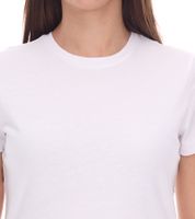 PUMA Blank Base Damen T-Shirt nachhaltiges Baumwoll-Shirt Sport-Shirt Fitness-Shirt 678258 01 Weiß