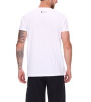 Camisa verde SYLT de algodón con efecto ondulado y gráfico Sylt 0100-007 blanca para hombre.