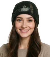 Bonnet unisexe Underoath, groupe de metalcore, en coton, accessoire de supporter, KC110030UND, noir Bonnet unisexe Underoath, groupe de metalcore, en coton, accessoire de supporter, KC110030UND, noir
