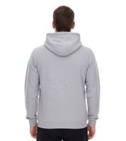 Sudadera con capucha de algodón de manga larga para hombre con estampados "WINDSURF WORLD CUP SYLT" (gris) 0100-010