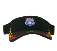 Casquette à visière unisexe HIGHWAY 430, élégante en coton avec visière, 7241GUY, noire Casquette à visière unisexe HIGHWAY 430, élégante en coton avec visière, 7241GUY, noire