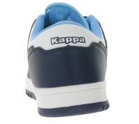 Kappa Kinder Alltags-Sneaker Damen Freizeit-Schuhe Schnür-Schuhe Trainings-Schuhe 381U1NW Hellblau/Dunkelblau/Weiß Kappa Kinder Alltags-Sneaker Damen Freizeit-Schuhe Schnür-Schuhe Trainings-Schuhe 381U1NW Hellblau/Dunkelblau/Weiß