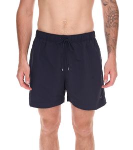 Tommy Hilfiger Medium Drawstring Herren Badehose nachhaltige Schwimm-Shorts mit Logo und Taschen UM0UM02793DW5 Dunkelblau Tommy Hilfiger Medium Drawstring Herren Badehose nachhaltige Schwimm-Shorts mit Logo und Taschen UM0UM02793DW5 Dunkelblau