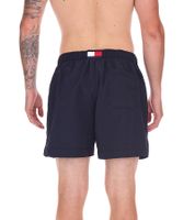 Tommy Hilfiger Medium Drawstring Herren Badehose nachhaltige Schwimm-Shorts mit Logo und Taschen UM0UM02793DW5 Dunkelblau Tommy Hilfiger Medium Drawstring Herren Badehose nachhaltige Schwimm-Shorts mit Logo und Taschen UM0UM02793DW5 Dunkelblau