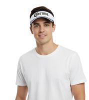 Casquette visière Corona Extra unisexe, élégante en coton, pare-soleil, 5366COR, blanche Casquette visière Corona Extra unisexe, élégante en coton, pare-soleil, 5366COR, blanche