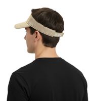 Casquette visière Corona Extra unisexe, élégante casquette d'été avec visière en paille, beige 5369COR Casquette visière Corona Extra unisexe, élégante casquette d'été avec visière en paille, beige 5369COR