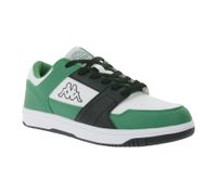 Kappa Logo Rernal 2 Men's Everyday Sneakers, Casual Shoes, Lace-Up Shoes, Training Shoes, 341X2DW A15 White/Green