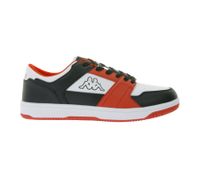 Kappa Logo Rernal 2 Men's Everyday Sneakers, Casual Shoes, Lace-Up Shoes, Training Shoes, 341X2DW A00 Black/Red/White