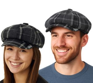 My Chemical Romance Unisex Flat Cap with Wool Content FC1120251MCR Black/Gray My Chemical Romance Unisex Flat Cap with Wool Content FC1120251MCR Black/Gray